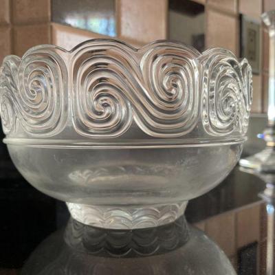 Louis Comfort Tiffany & Co Crystal Bowl