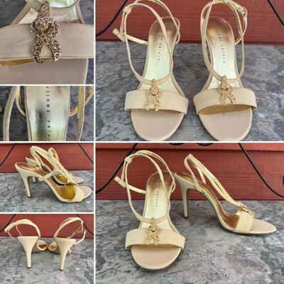 Gorgeous rhinestone high heels size 9 by  Martinez Valero