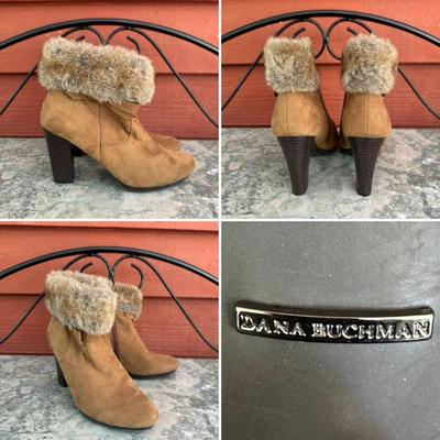 Summer is here but winter will roll around again before we know it. Get a jump on your Fall wardrobe with these size 6 1/2 faux suede and...