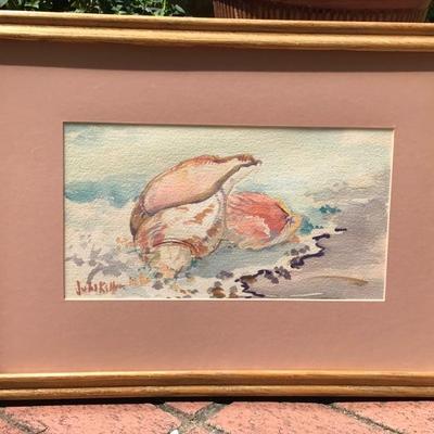 Original watercolor painting by Julia Whorf Kelly