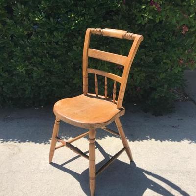 Antique handmade chair