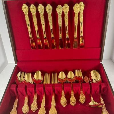 Rogers Gold Plated Flatware