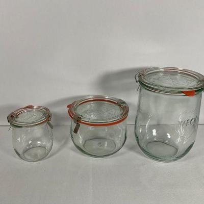 WECK Kitchen Jars