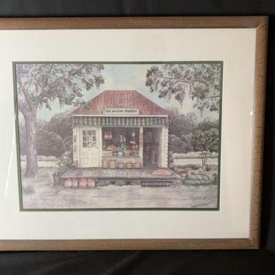“The Wayside Market” By Phyllis Higdon - Artist Proof