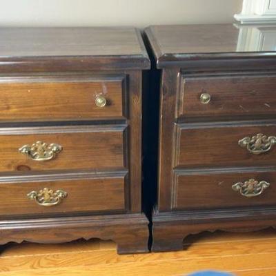 Two Pine Nightstands