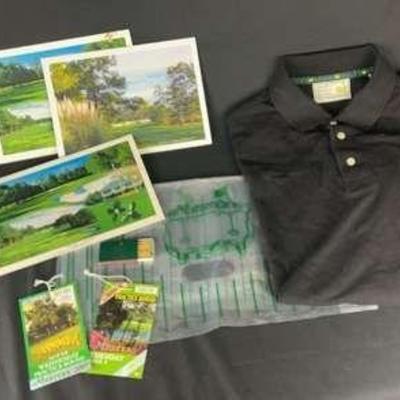 Augusta Masters Memorabilia + Polo Shirt