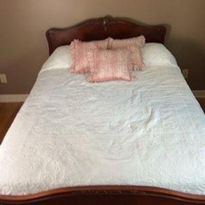 Full Queen Bed - Includes Headboard and Bedding