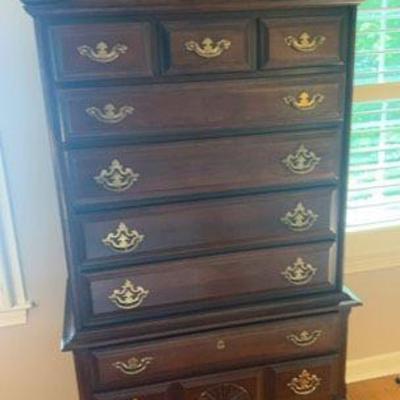 Queen Anne Highboy Dresser
