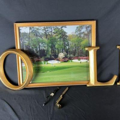 Golf Decor, Screwdriver and Watch