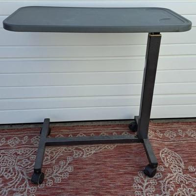 MedLine H- Base Adjustable Overbed Table