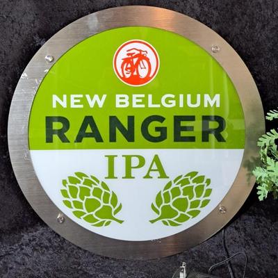 New Belgium Ranger IPA Lighted Sign 