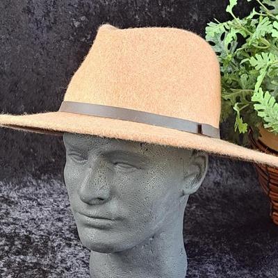 Beautiful Men's Wool Fedora Style Hat By Goodfellow & Co Size M/ L