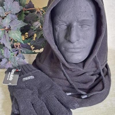 Men's NWT Thinsulate Gloves And Fleece Balaclava
