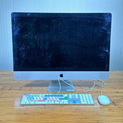 APPLE IMAC 27” WITH MEDIA COMPOSER KEYBOARD | Not tested!

