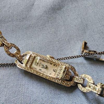 Antique/ Vintage Ladies Platinum/ Gold and Diamond Watches