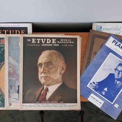 Early 1900’s Etude Magazines