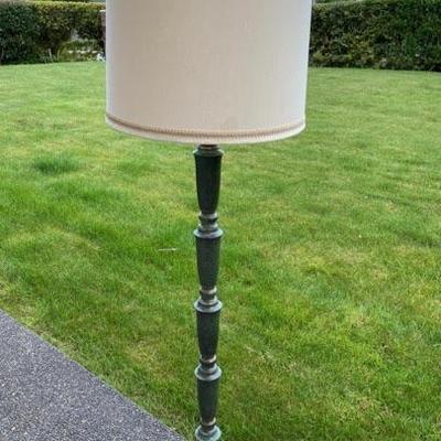 Cool painted metal mid Century Floor lamp