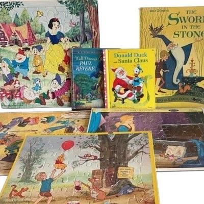 Vintage Disney Snow White Sword and the Stone