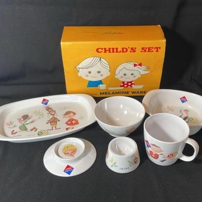 Melamine Kids Dish Set