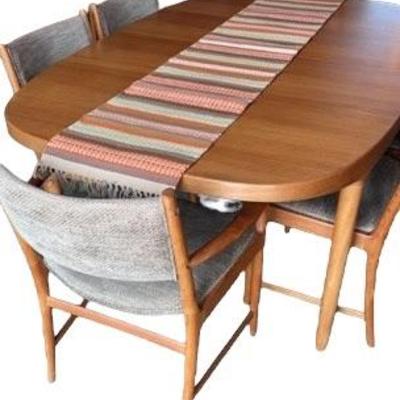 Danish Modern Table & Chairs