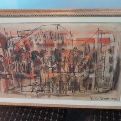 Posnakoff litho - signed