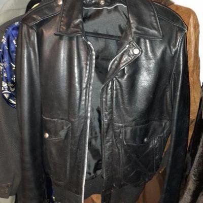 Schott NYC leather jacket