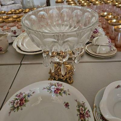 Hollywood Regency Fruit Bowl