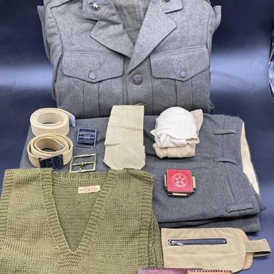 Wool Military Uniform, Accessories, Knit Vest