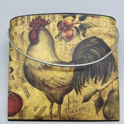 Wall Pocket Rooster Planter by Kimberly Poloson
