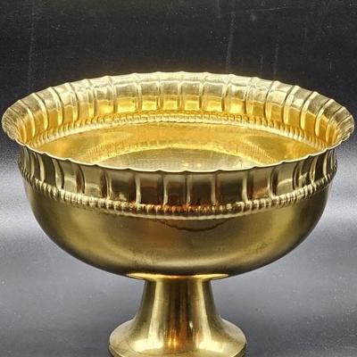 Gilt Brass Compote