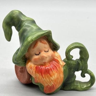 Lefton Elfish Leprechan Porcelain Figurine