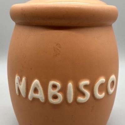 Vintage McCoy Pottery Nabisco Cookie Jar