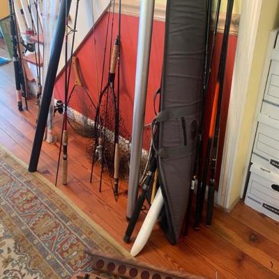 Rods and reels