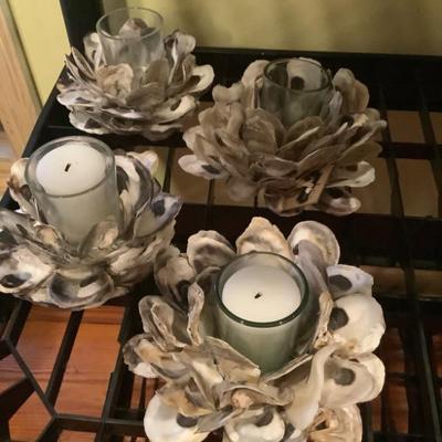 Mudpie oyster candles