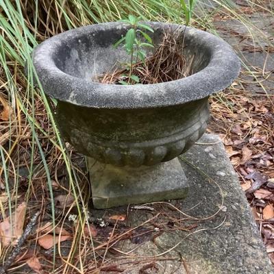 $38-concrete planter