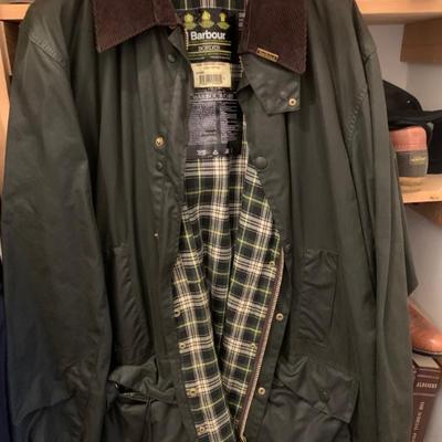 $75-Barbour Men's Rain Coat