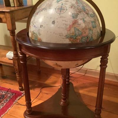 $125- globe on casters, College of Charleston