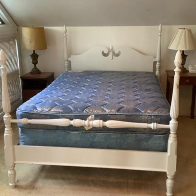 $225-Full bed with mattress headboard 54