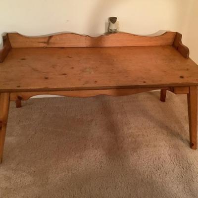 $120-knotty pine coffee table 15