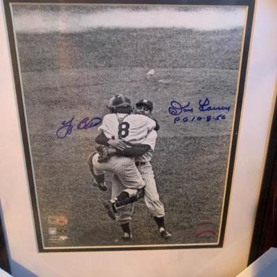 Yogi Berra and Don Larsen