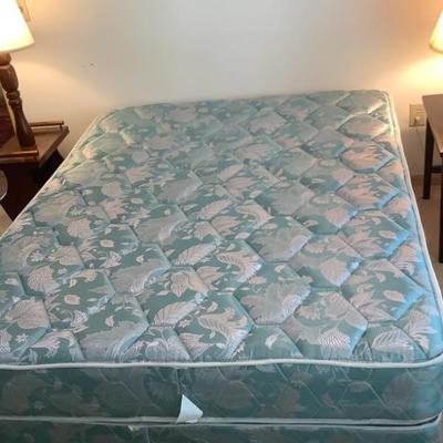 $95 Queen bed frame and mattress