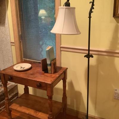 $68 metal floor lamp 58"H 