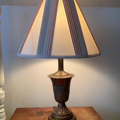 $25-Brass base lamp 23"H