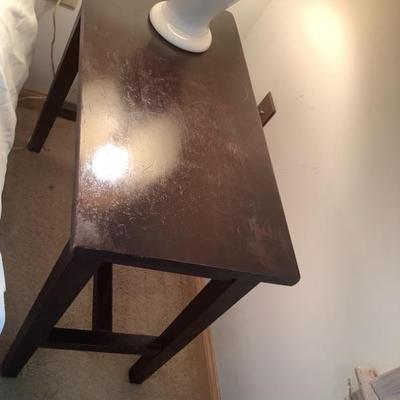 $38-table/bench 22"H 26" x 13"
