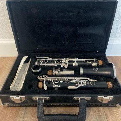 Vintage Kenosha Wisconsin Clarinet With Case