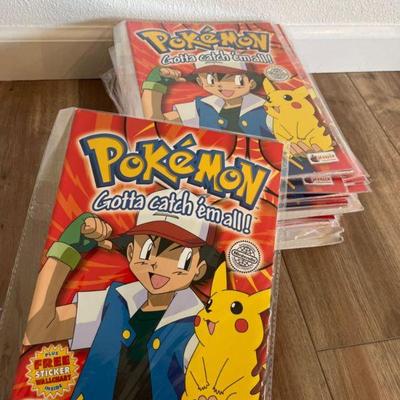 (31) Sealed 1999 Pokemon Sticker Album