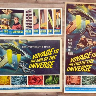 RARE Original “Voyage To The End Of The Universe” Movie Posters +