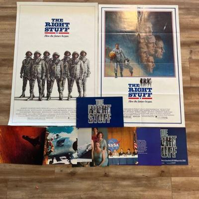 RARE Original 1983 “The Right Stuff” Advance One Sheet +