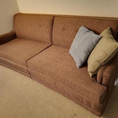 Retro vintage vibe sofa. One of three.