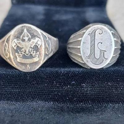 Sterling Silver Boy Scouts ring